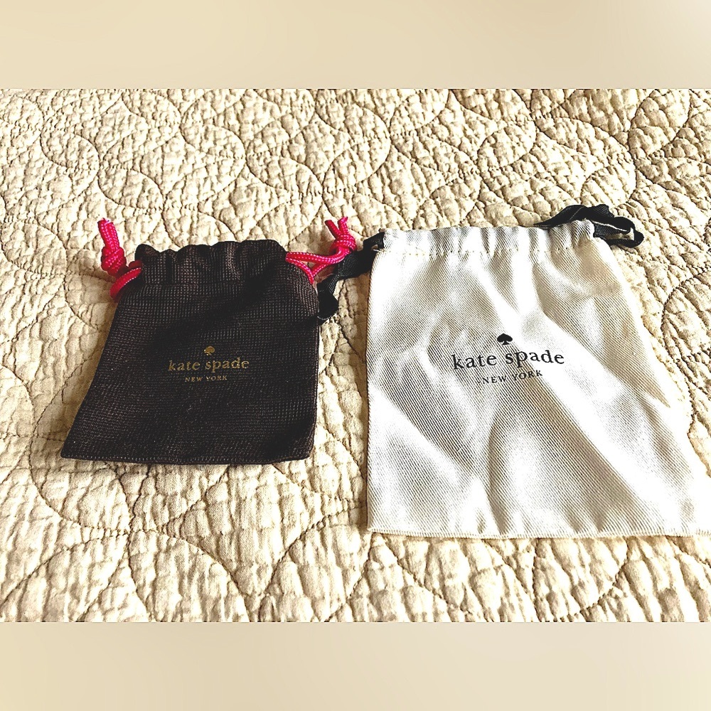 2 Kate Spade Jewelry Mini Dust Bags